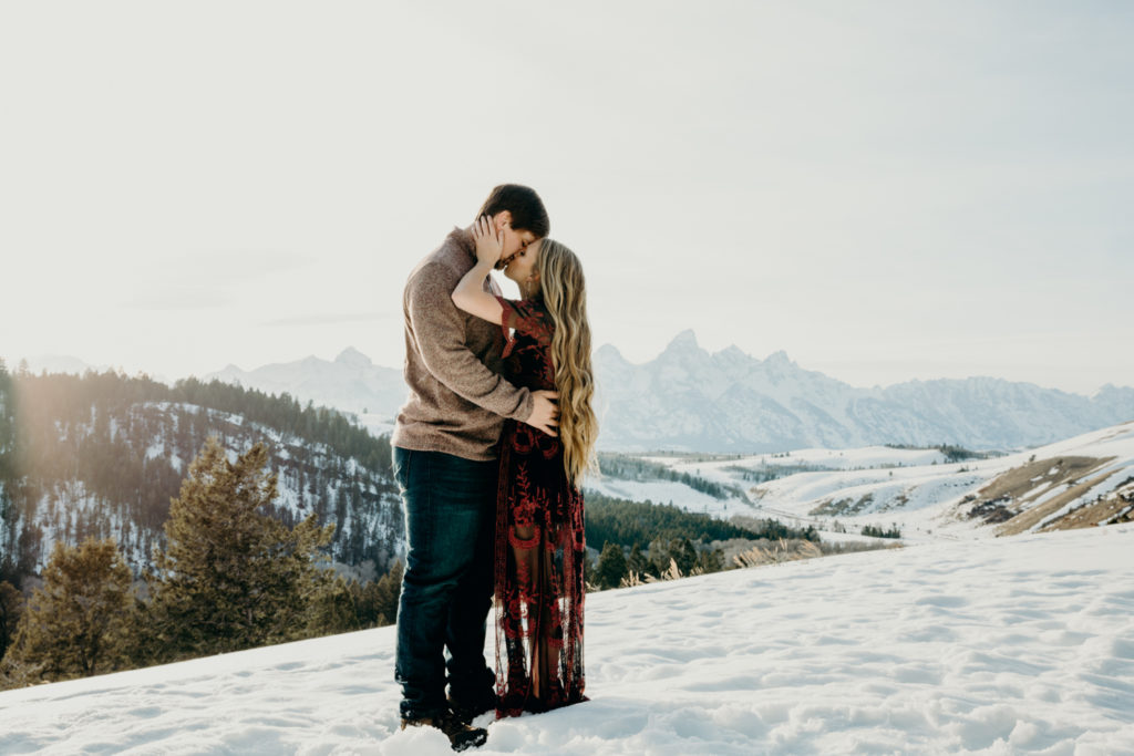 grand teton national park engagement
