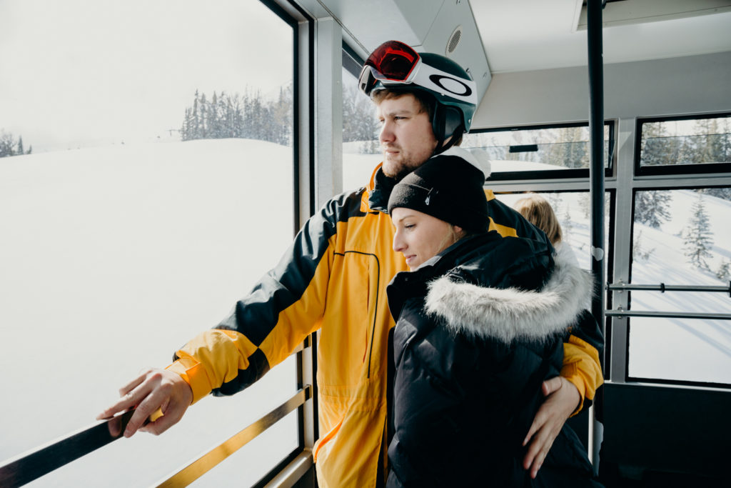 Jackson Hole Mountain Resort Ski Wedding
