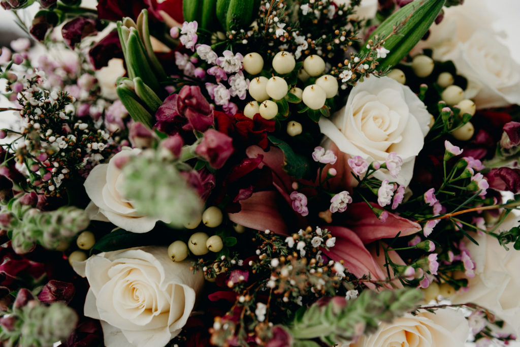 winter florals from flowers by chloe jackson hole