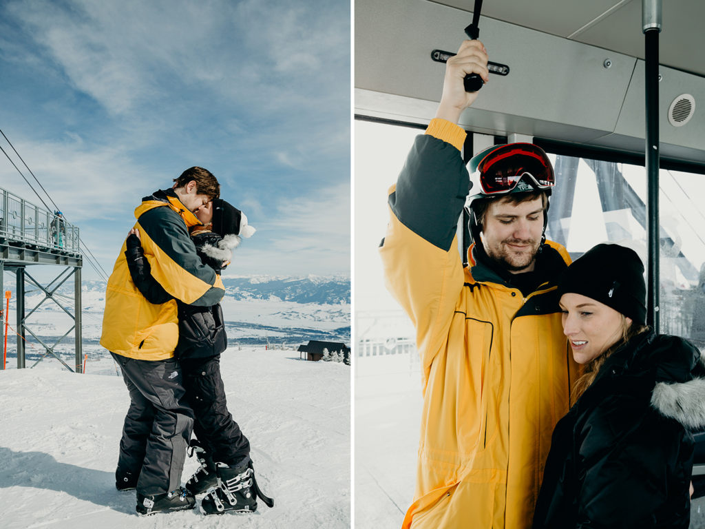 ski wedding at jackson hole mountain resort