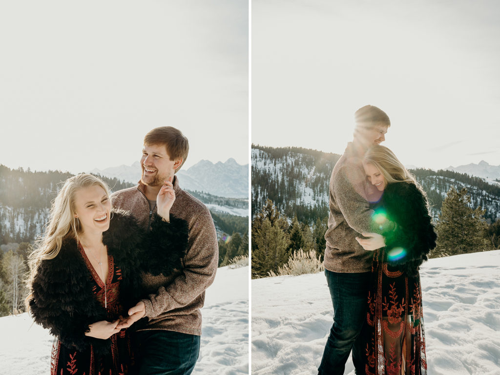 grand teton national park engagement