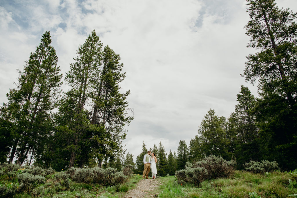 Colter Bay Grand Teton National Park Wedding