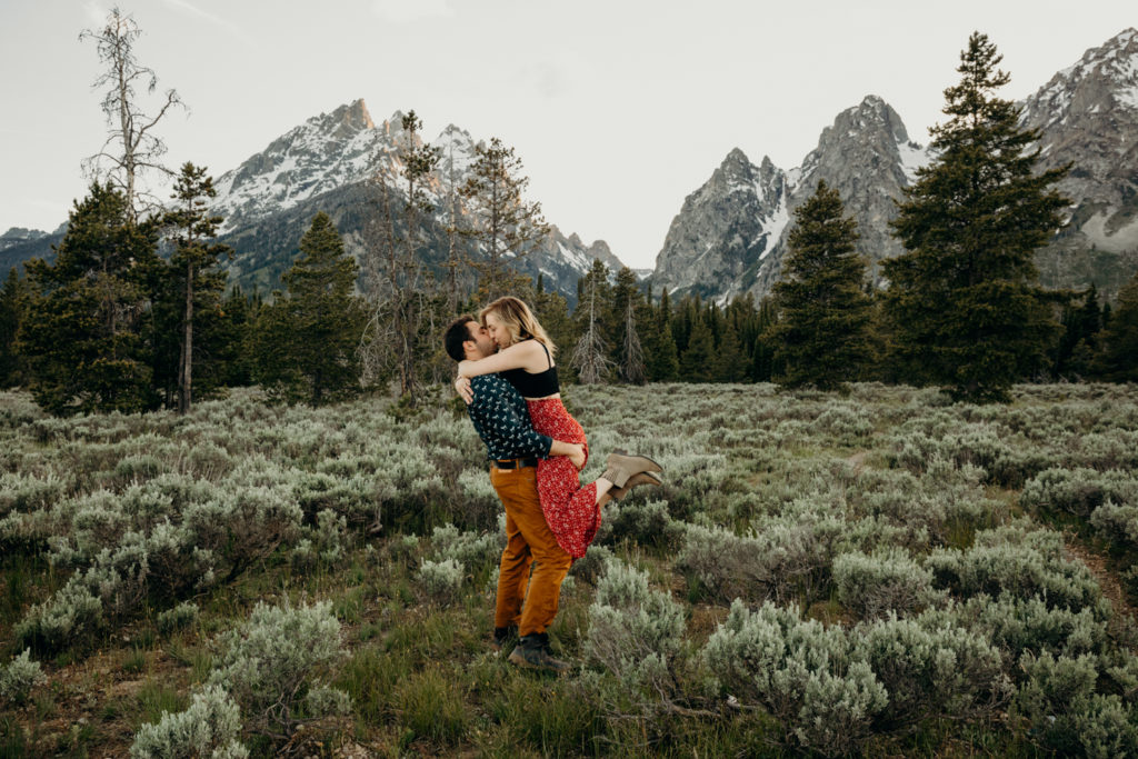 engagement session grand teton national park