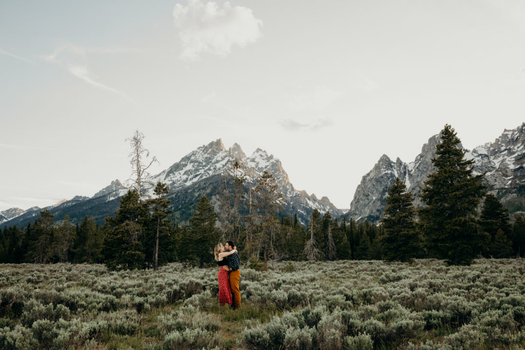 jackson hole engagement session