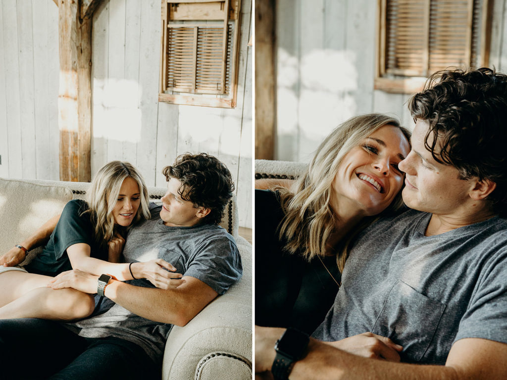 jackson hole intimate session engagement