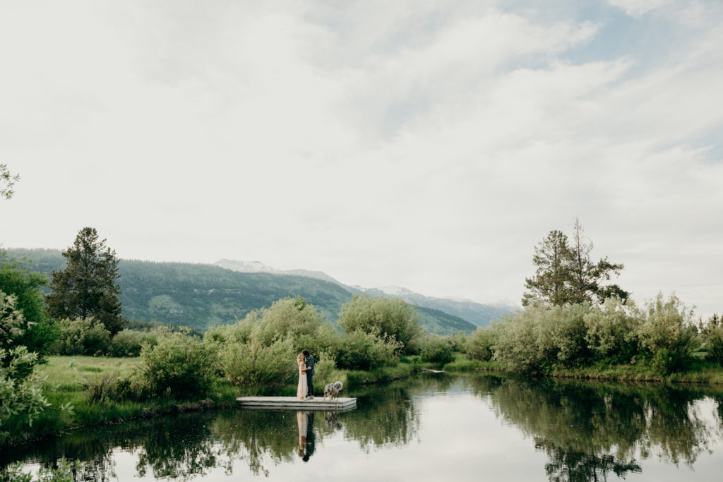 wilson wyoming engagement photographer