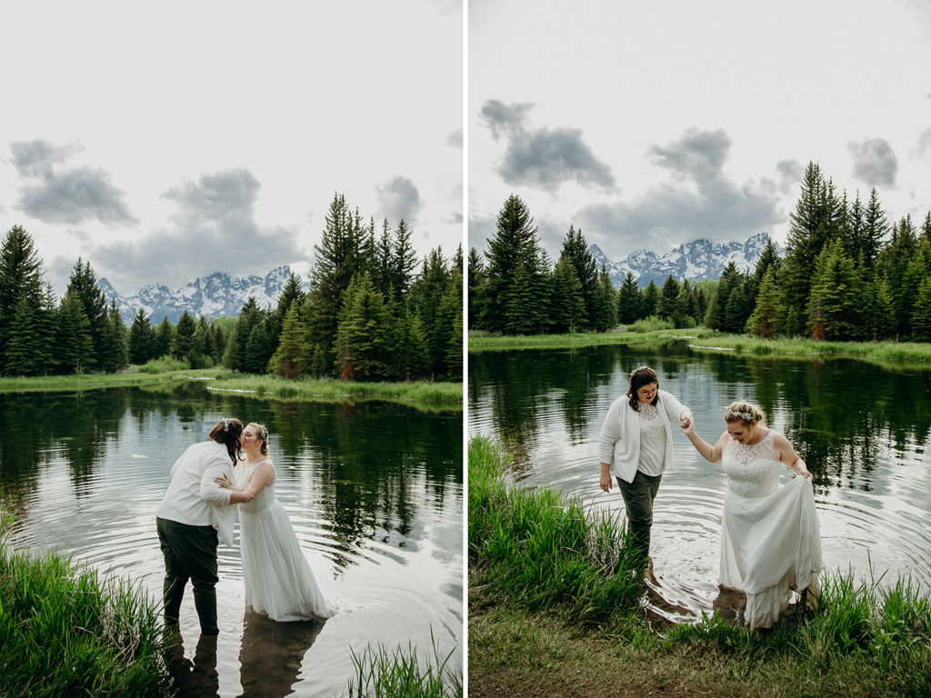 Adventurous Elopement at Schwabachers Landing