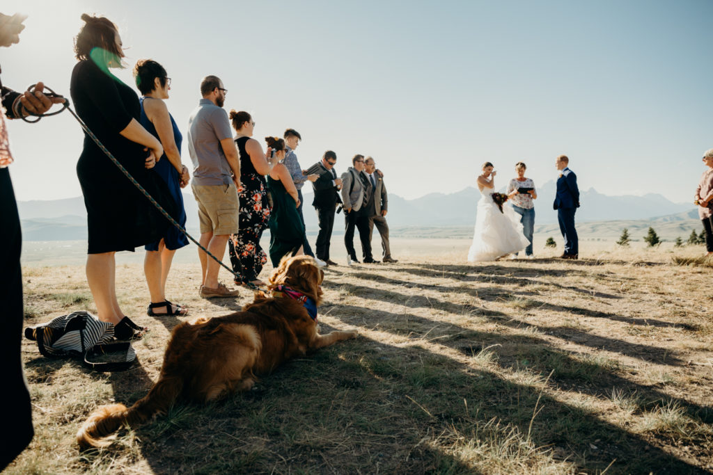 Wedding in the Tetons