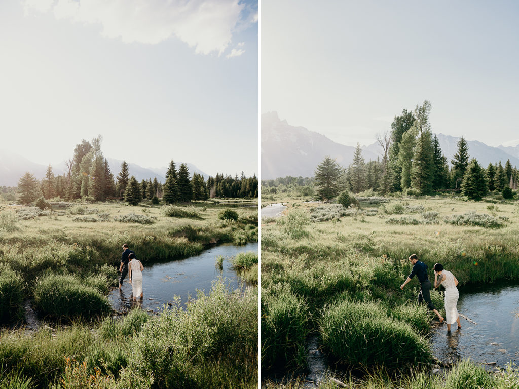 Adventure Elopement in Grand Teton National Park