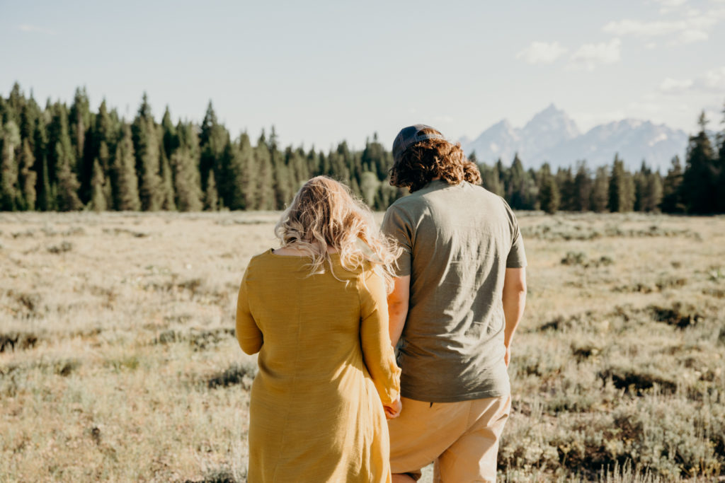 grand teton couples photoshoot