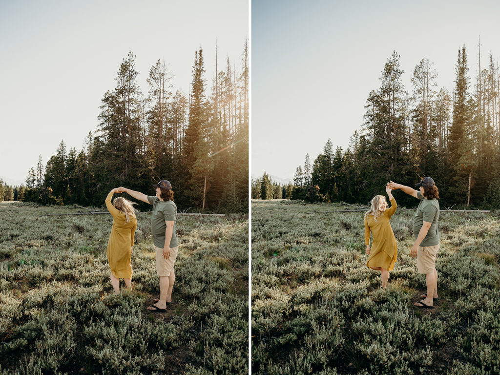 colter bay wedding