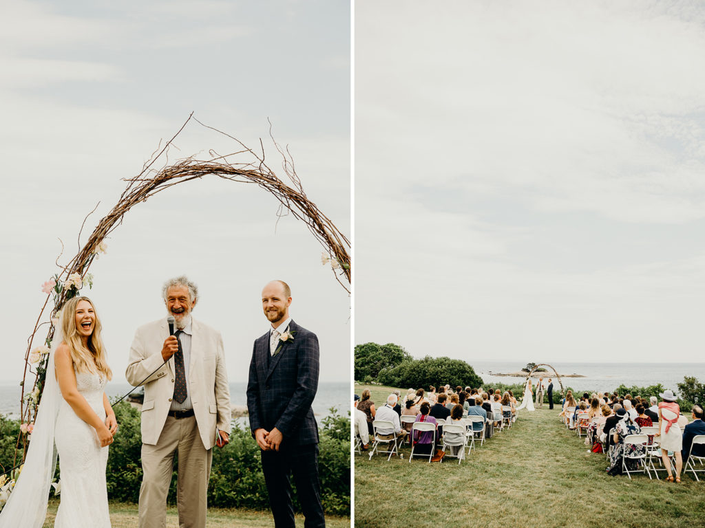 Wedding on the Coast of Maine