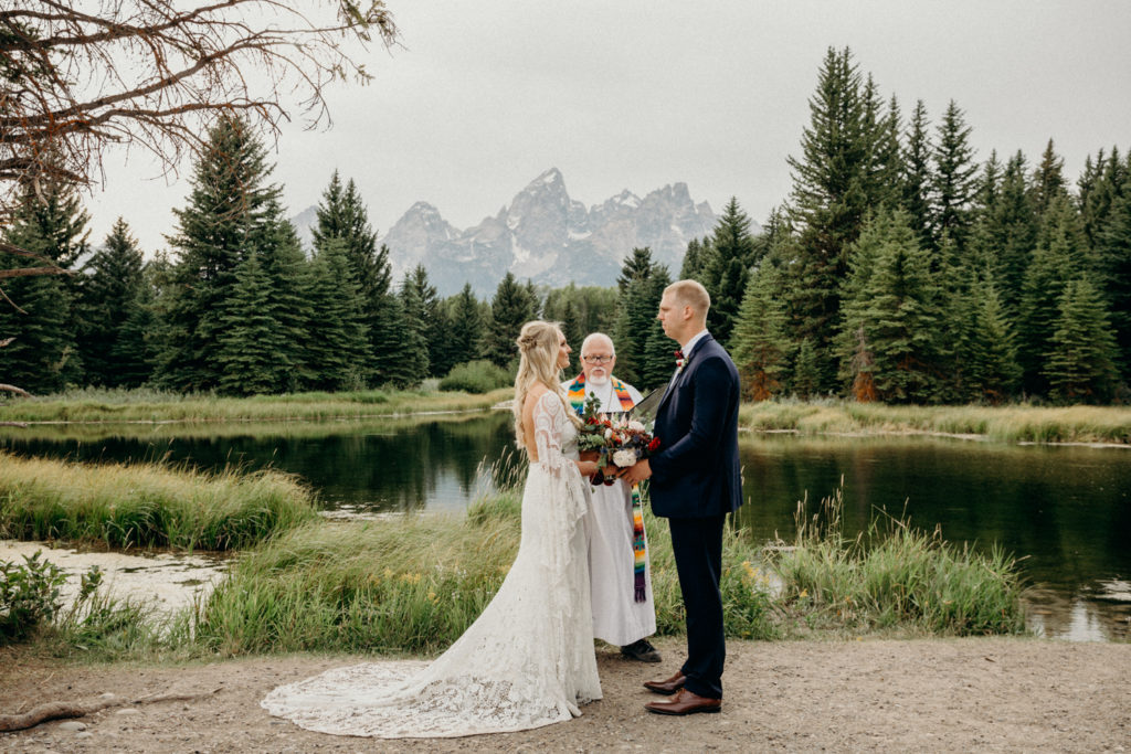 jackson hole intimate wedding