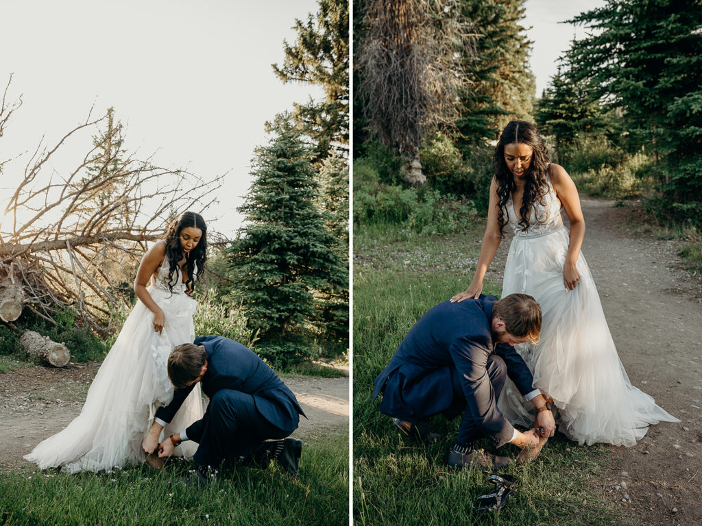backcountry wedding