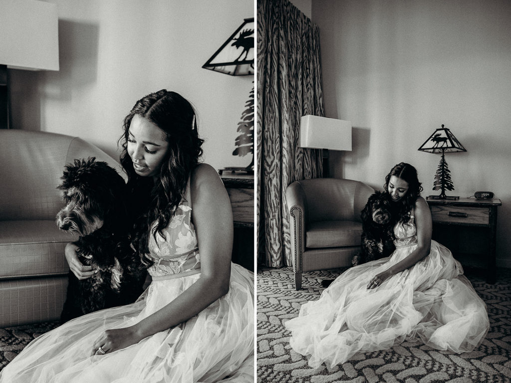 snow king resort wedding
