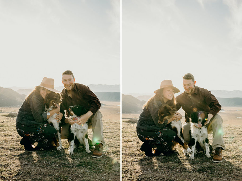 jackson hole adventure engagement