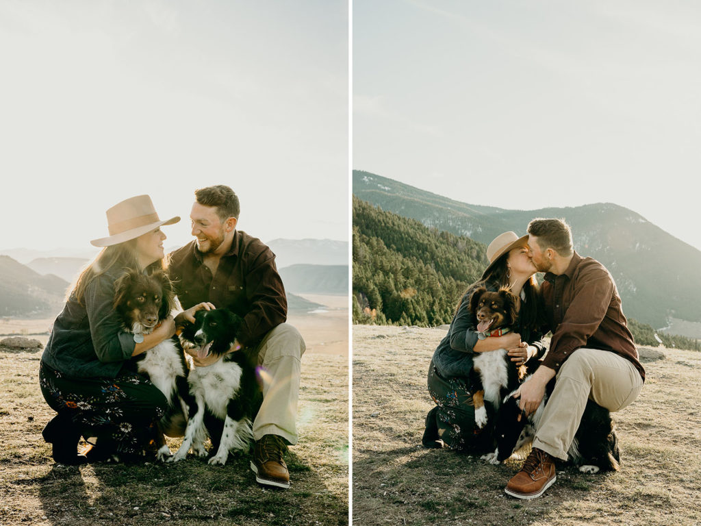 jackson hole adventure engagement
