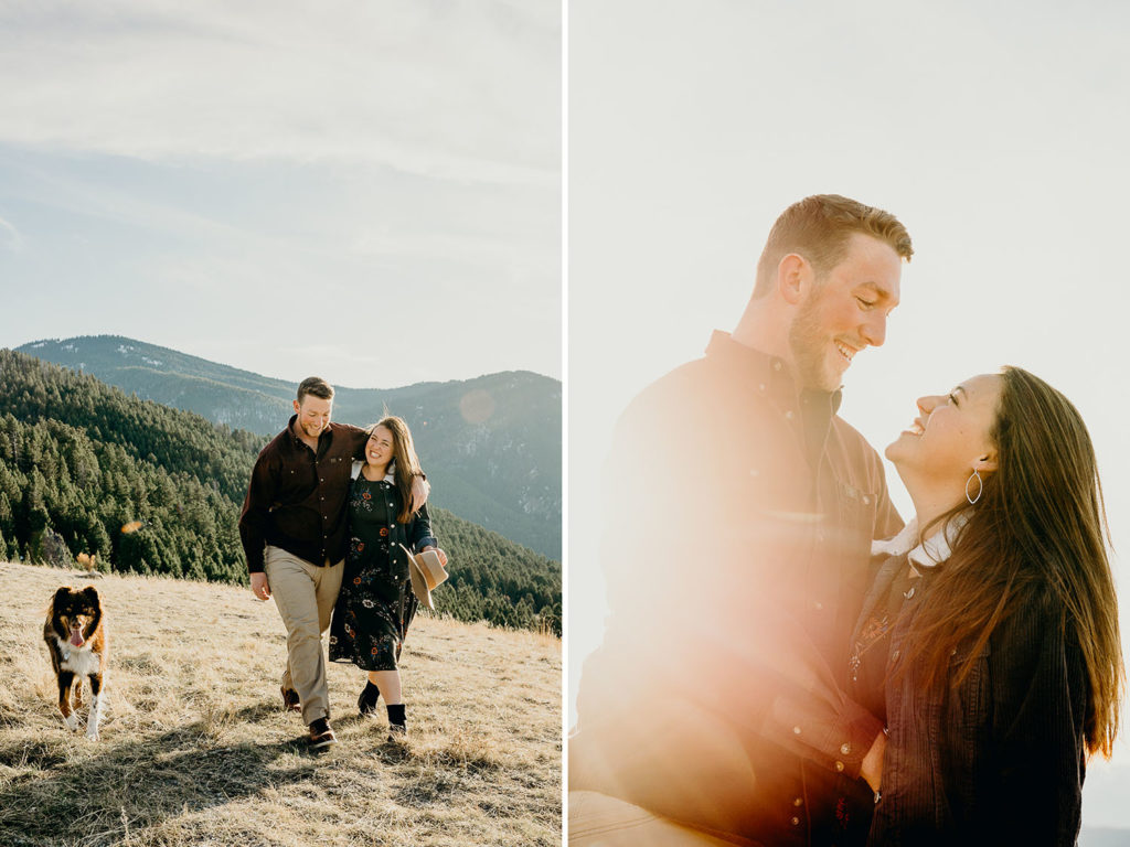 jackson hole adventure engagement
