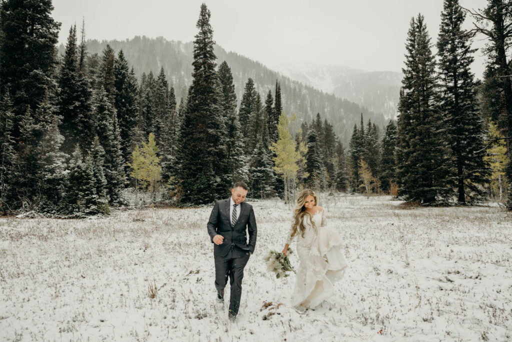 Winter Wedding in Jackson Hole