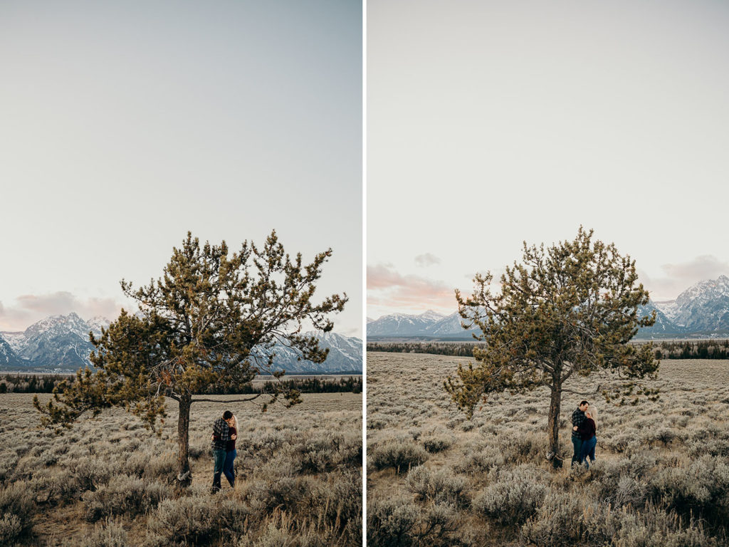 Grand Teton National Park Adventure Engagement