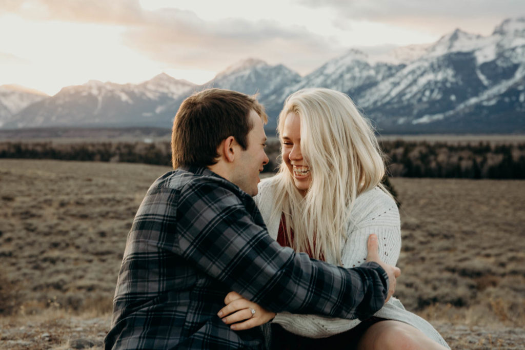 Grand Teton National Park Adventure Engagement