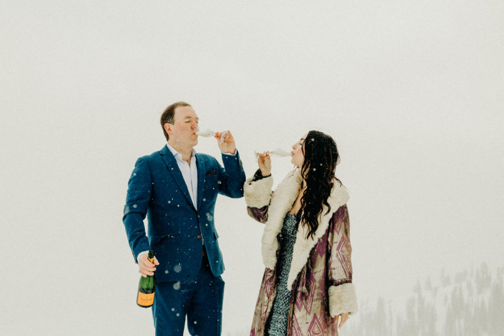 Teton Mountain Lodge Engagement