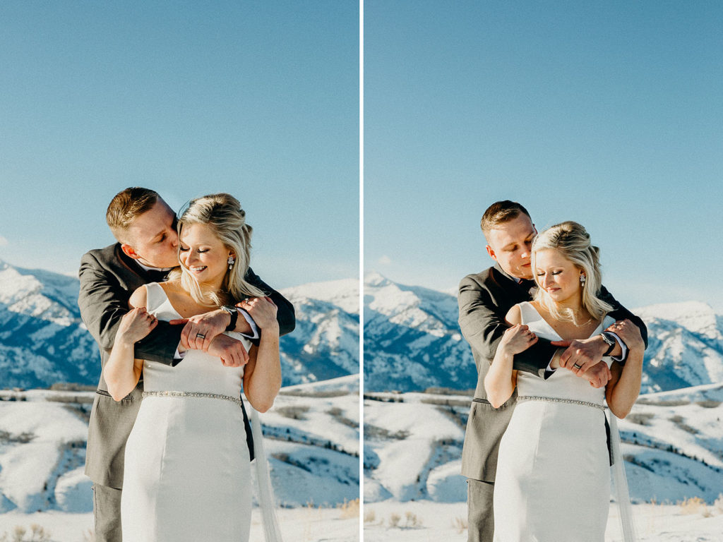 Amangani winter elopement