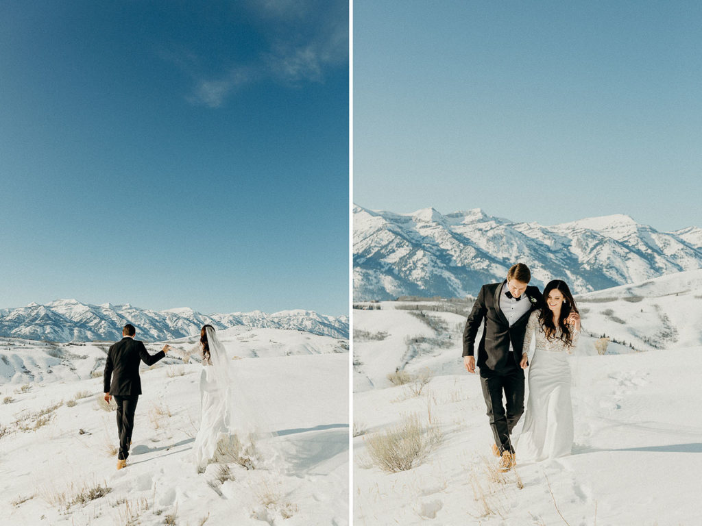 Intimate Amangani Wedding