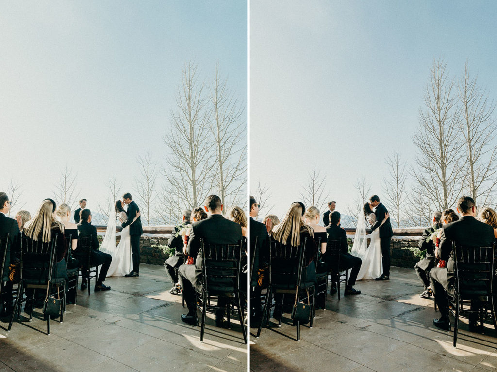 Intimate Amangani Wedding
