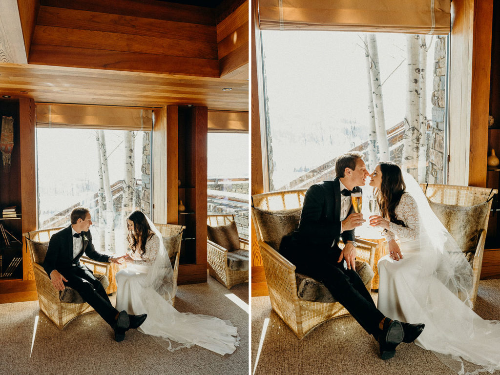 Intimate Amangani Wedding