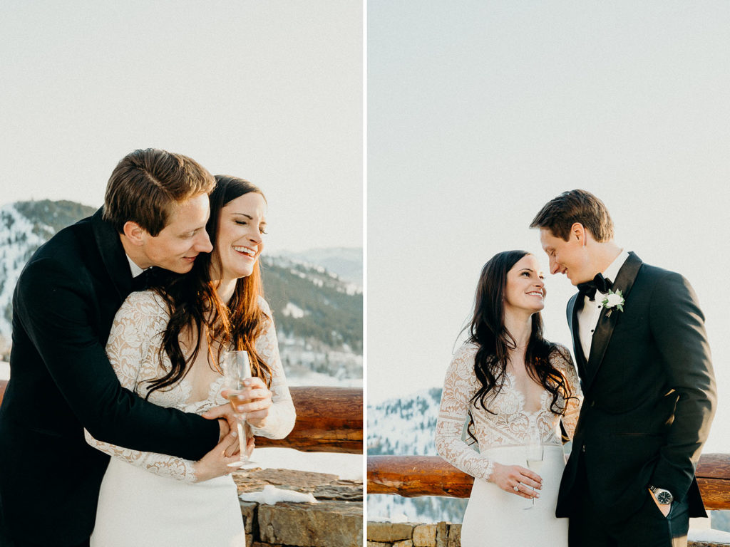 Intimate Amangani Wedding