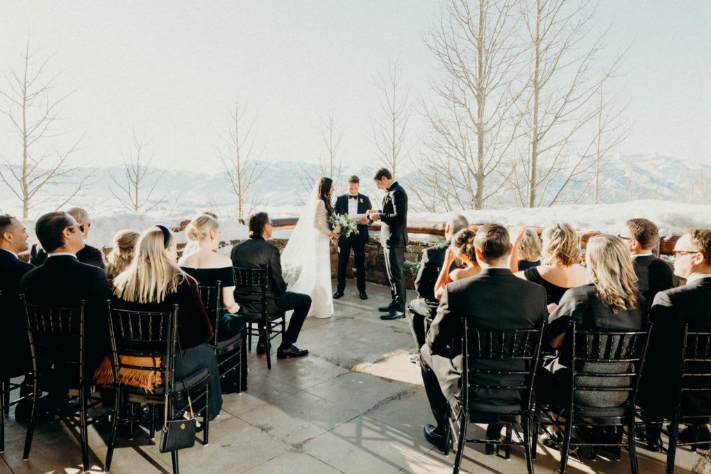 Intimate Amangani Wedding