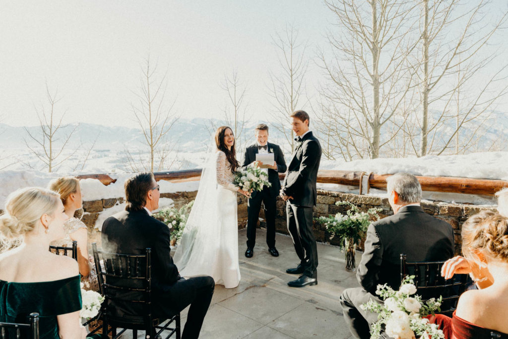 Intimate Amangani Wedding