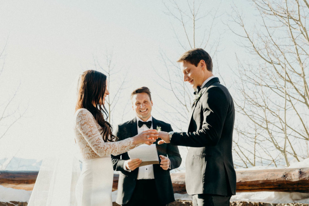 Intimate Amangani Wedding