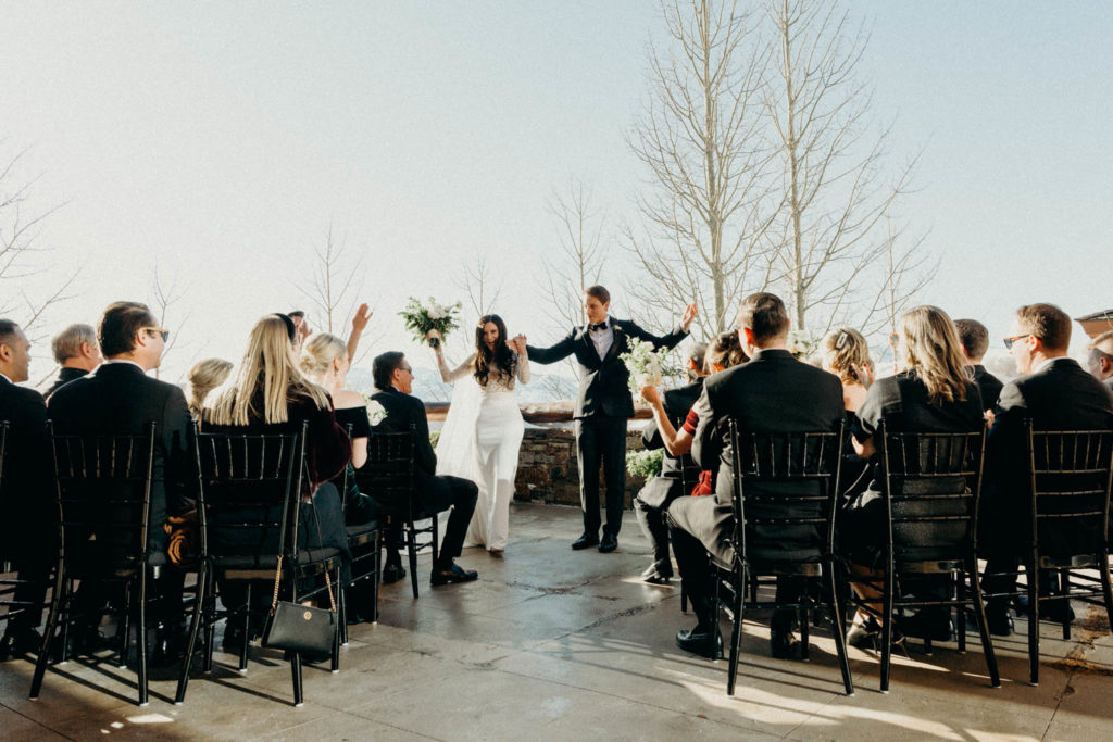 Intimate Amangani Wedding