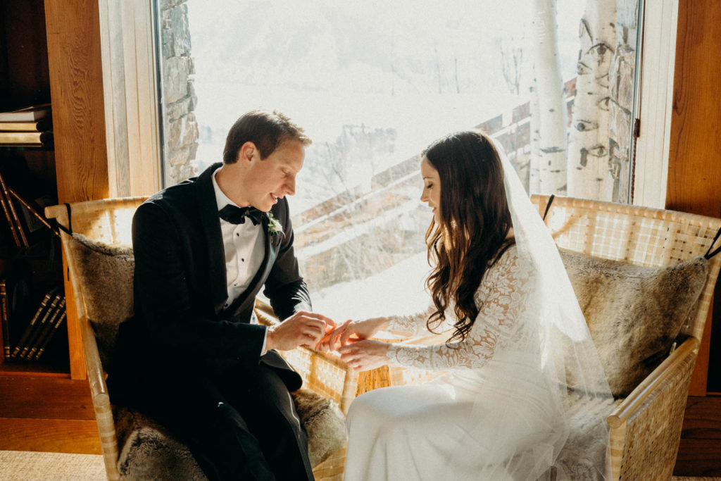 Intimate Amangani Wedding