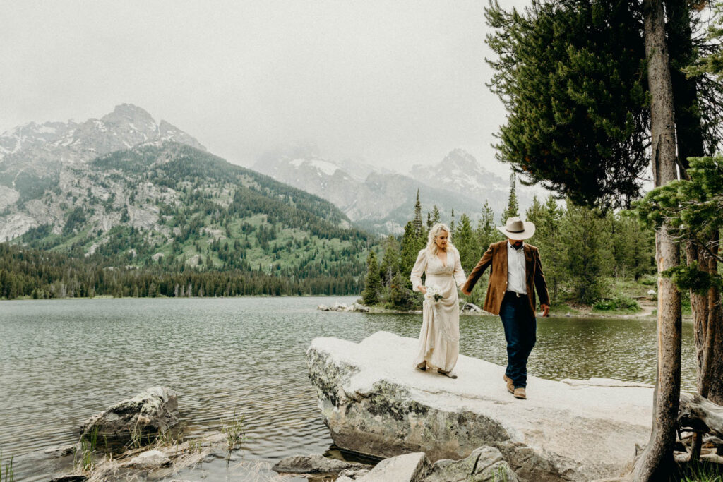 Jackson Hole adventure elopement