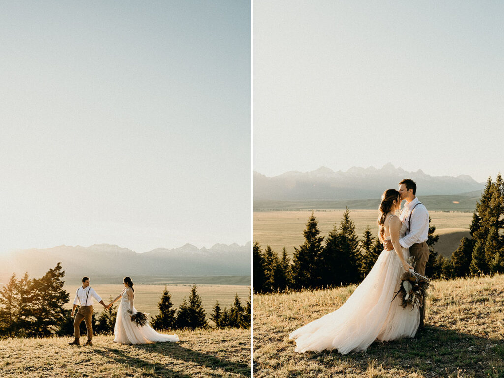 Jackson Hole adventure wedding