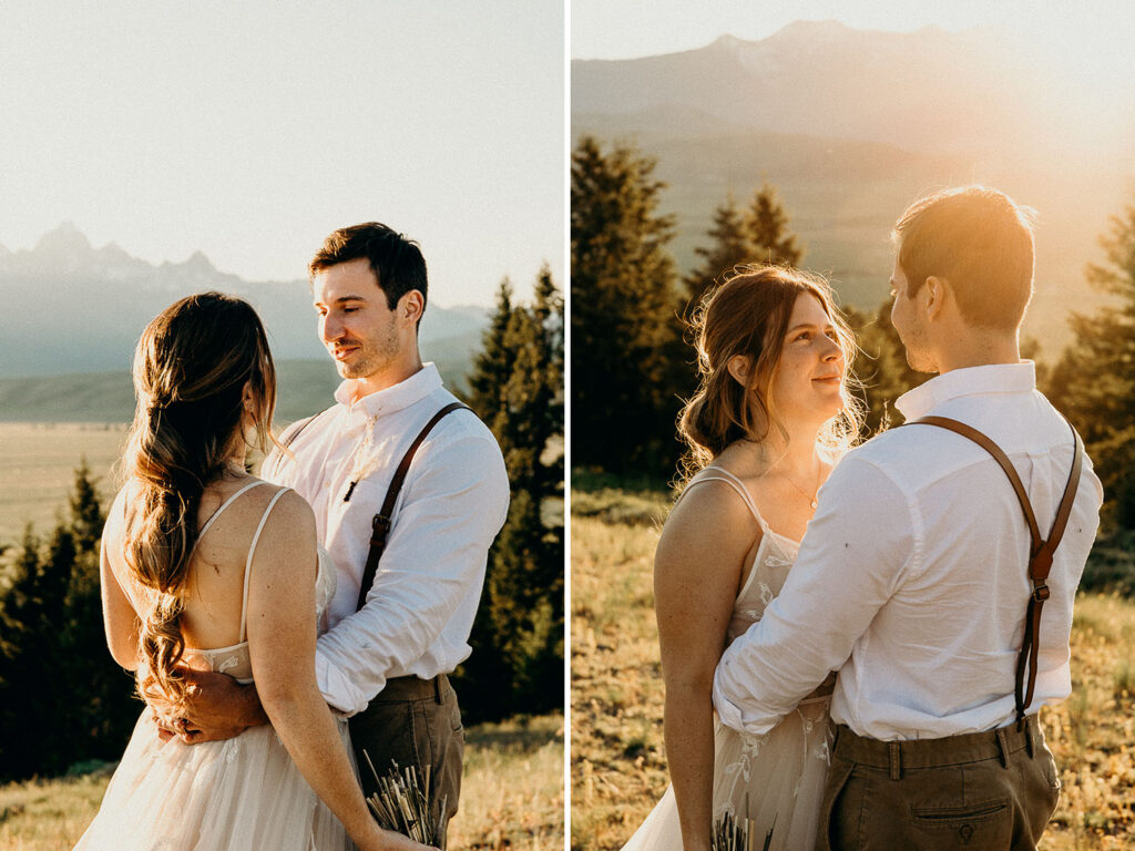 Jackson Hole adventure wedding