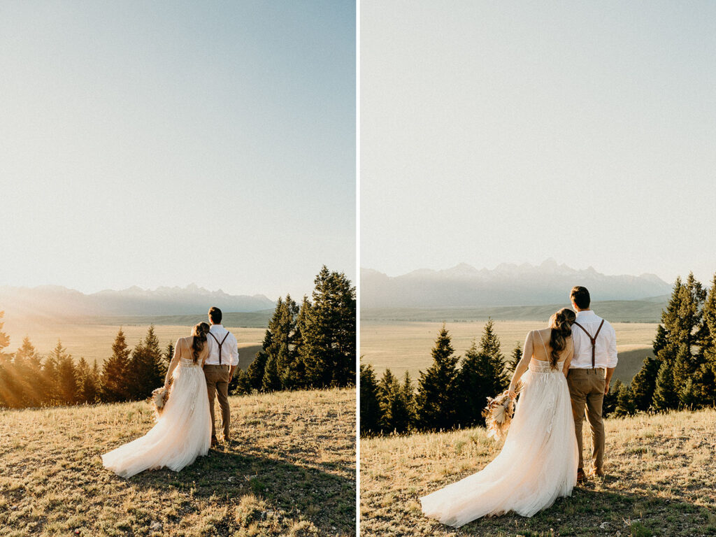 Jackson Hole adventure wedding