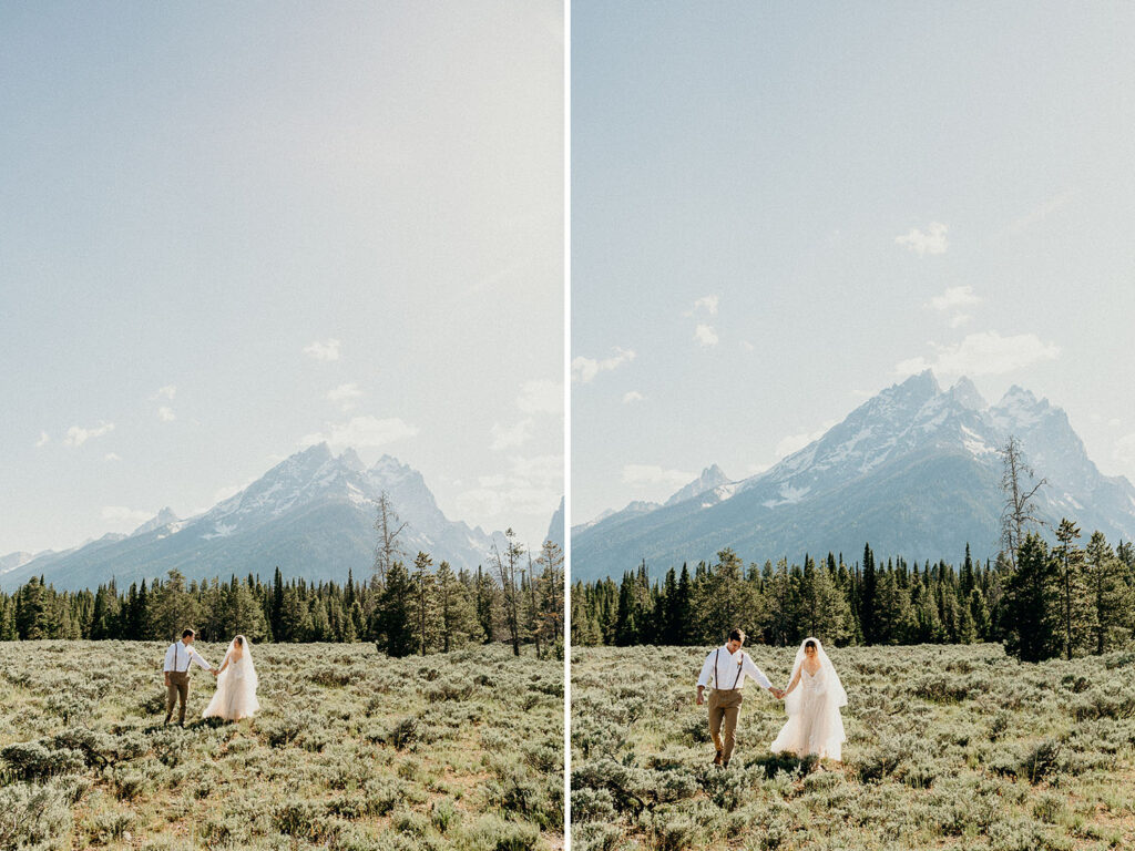 Jackson Hole adventure wedding