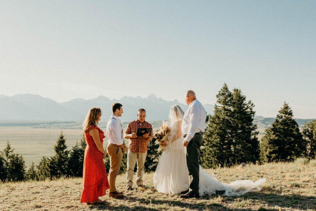 Jackson Hole adventure wedding