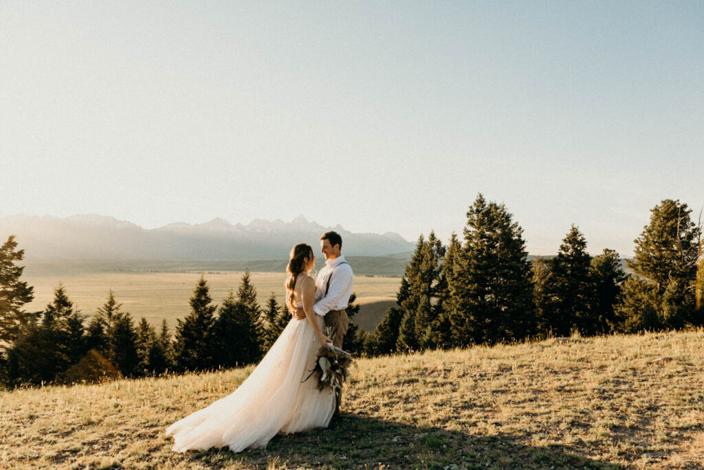 Jackson Hole adventure wedding