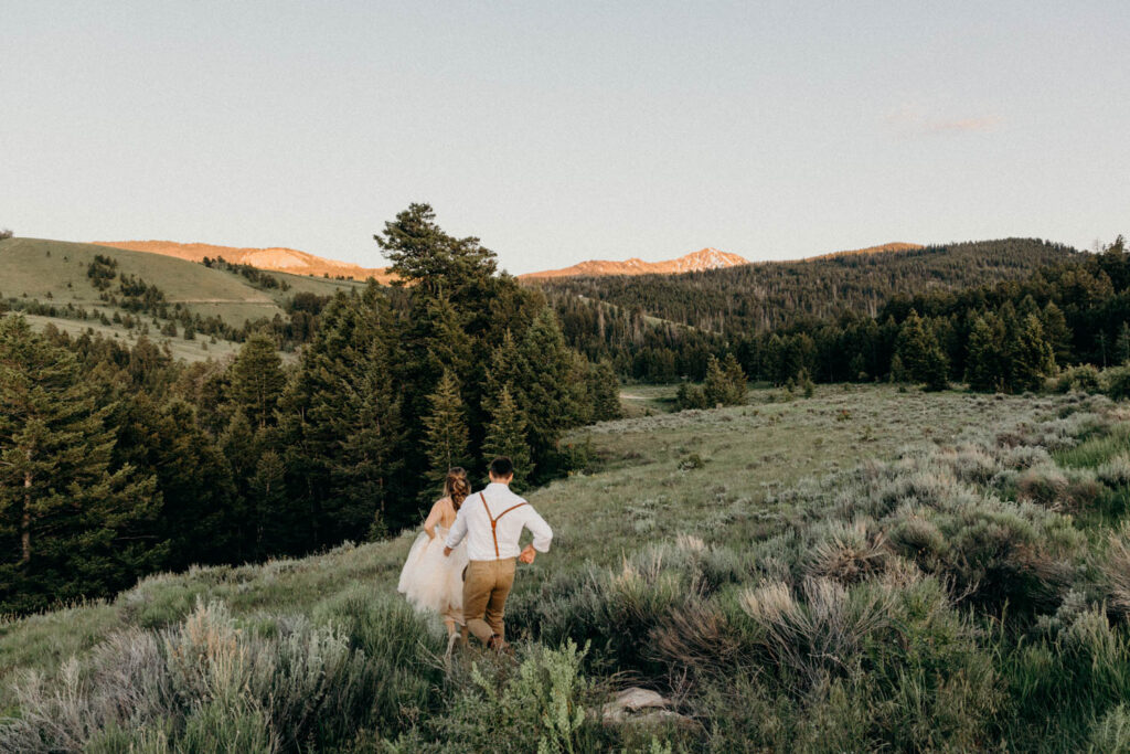 Jackson Hole adventure wedding