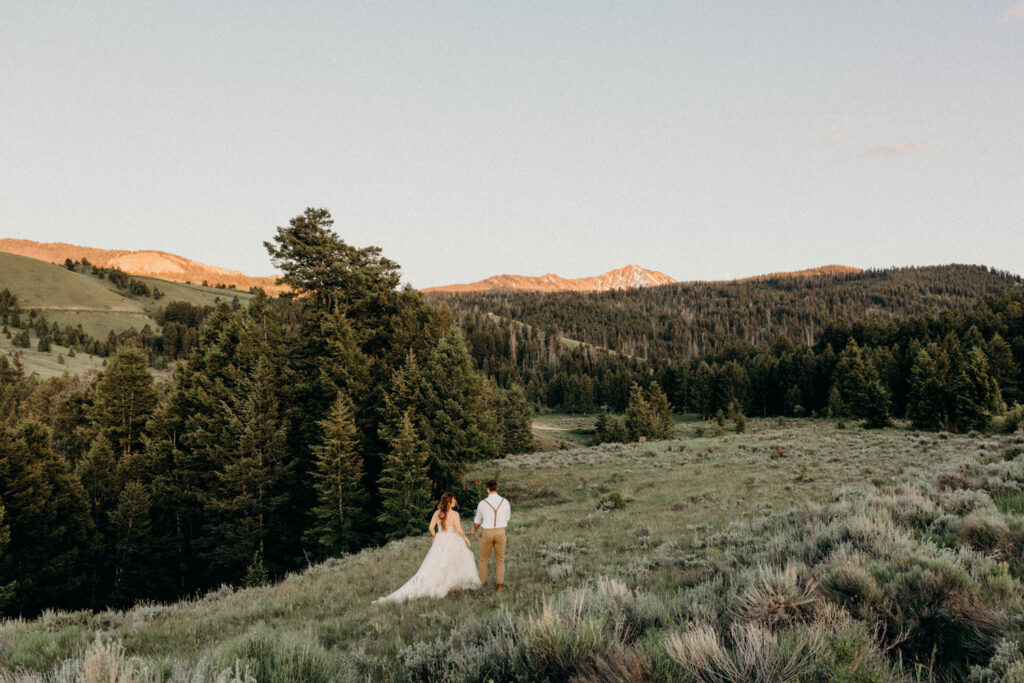 Jackson Hole adventure wedding