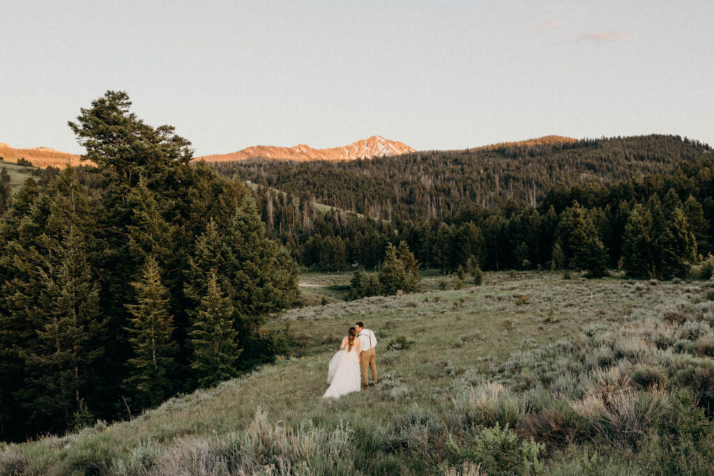 Jackson Hole adventure wedding