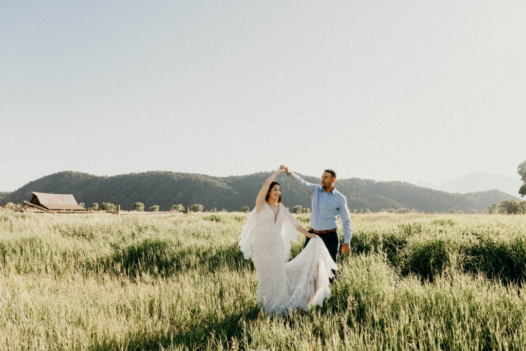 Cascade Canyon Intimate Wedding