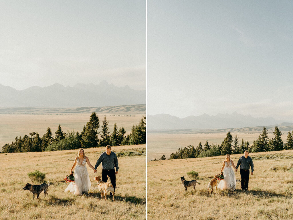 Mormon Row Wedding
