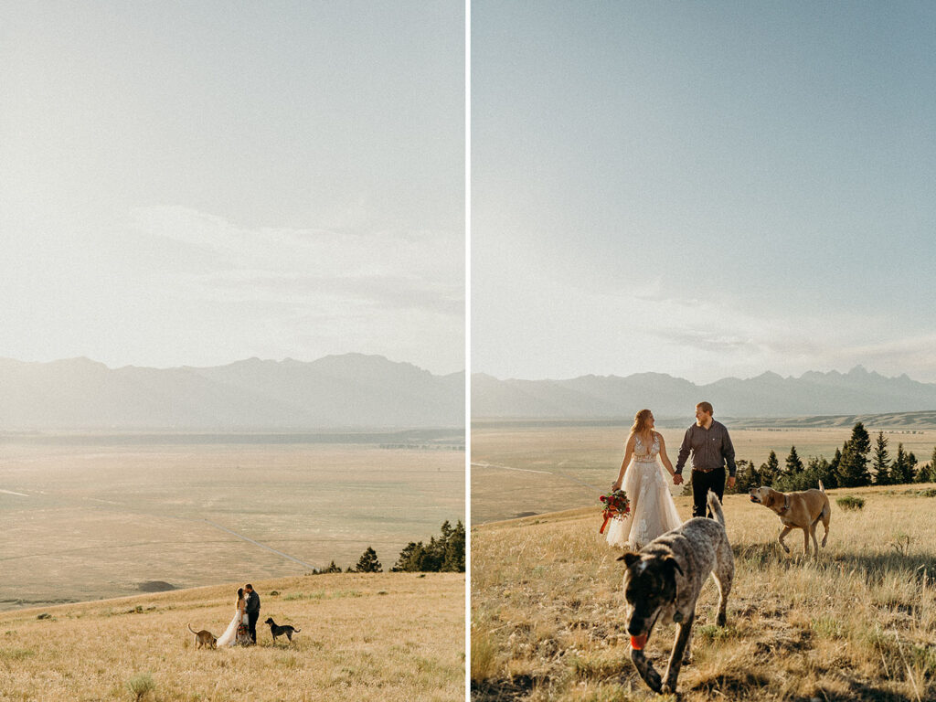 Mormon Row Wedding