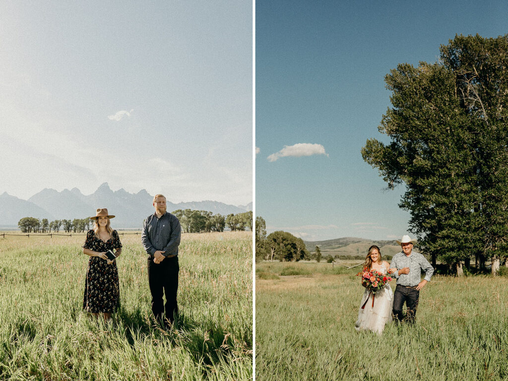 Mormon Row Wedding